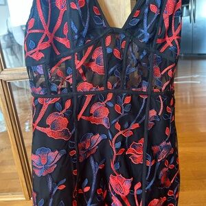 Floral Embroidered Dress